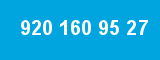 920 160 95 27 920 160 95 27
